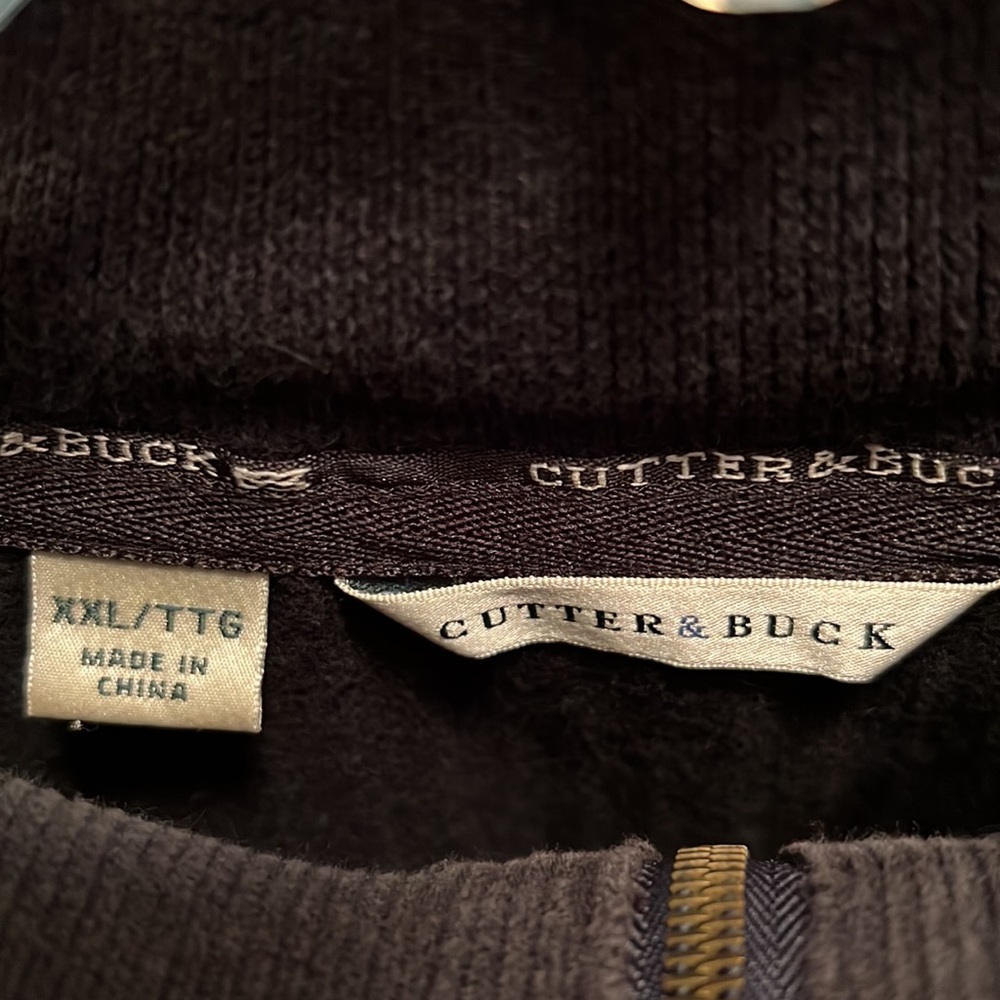 Cutter & Buck 1/4 Zip Sweater UNC NC Tarheels Size XXL - Picture 2 of 3